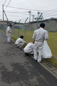 岩槻工業団地クリーンデイに参加